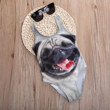 Load image into Gallery viewer, Cat And Dog Kids Baby Girls One Piece Swimsuit Summer Beach Bikini Swimwear Bathing Suit