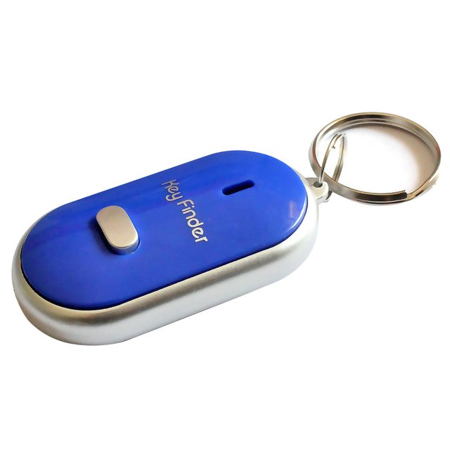 Outdoor Hiking Survival Kit Key Smart Finder Locator Tracker Whistling Whistle Sound Child Bag Pet Locator Anti Lost Keychain