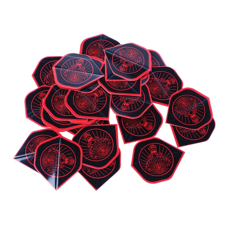 30 Pcs Nice Dart Flights Rare Pattern High Quality PET Darts Flights Darts Accessories