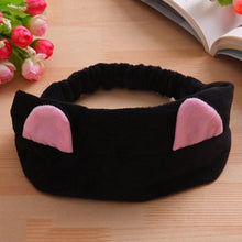 Load image into Gallery viewer, 1 Pcs Multicolor Cute Hairband Band Hair Cat Ears Head Lovely Hair Band Wash Face Girls Band Hair Accessories