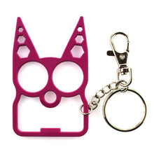 Load image into Gallery viewer, Portable Cute Cat Opener Screwdriver Keychain Self-defense Multifunction Outdoor Gadgets B2Cshop