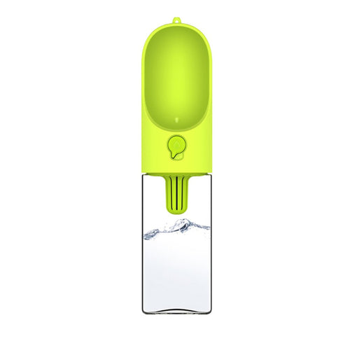 400ML Outdoor tool for Pet Dog Feeding Bottle Food Grade Plastic Outdoor Travel Pet Dog Cat Drinking Water Bottle