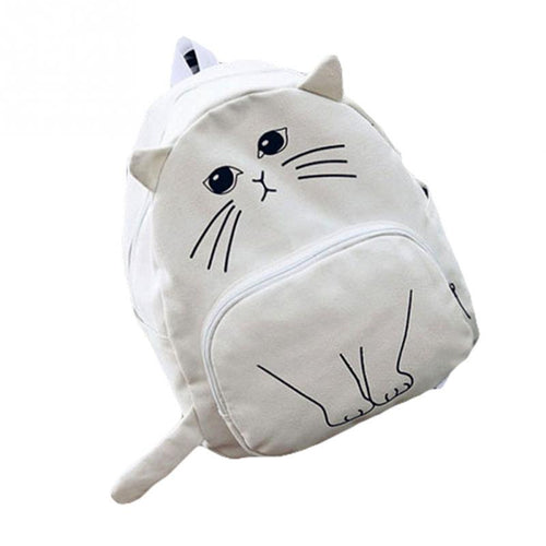 Outdoor Travel Hiking Cilmbing Bag Unisex Super Cute Lovely Cat Pattern Backpack Schoolbag Cartoon Backpack Satchel Rucksack