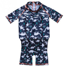 Load image into Gallery viewer, S-XL One Piece Cat Swimming Suit Cartoon Children Swimwear Girls Boys Protective Float buoyancy Swimsuit Knee Bathing Suit