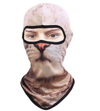 Load image into Gallery viewer, Face BalaclavaNew 3D Animal Dog Cat Balaclava Cap Outdoors Cycling Sunscreen Cs Headgear Animal Mask Masked Hats