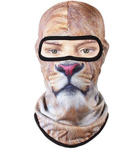 Load image into Gallery viewer, Face BalaclavaNew 3D Animal Dog Cat Balaclava Cap Outdoors Cycling Sunscreen Cs Headgear Animal Mask Masked Hats