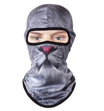 Load image into Gallery viewer, Face BalaclavaNew 3D Animal Dog Cat Balaclava Cap Outdoors Cycling Sunscreen Cs Headgear Animal Mask Masked Hats