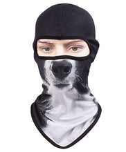 Load image into Gallery viewer, New Snowboard Tiger Party Helmet Liner Winter Warmer Pet Full Moon Halloween Mask 3d Cat Dog Animal Balaclava Bicycle Hats