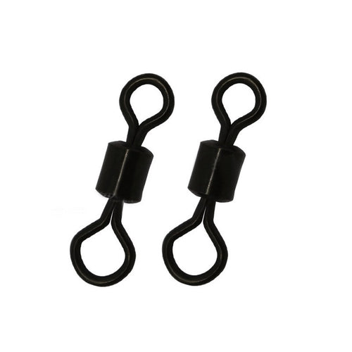 20pcs catfish swivels big cat mega swivel ball bearing cortest rolling swivels 14mm crane swivel without snap for carp fishing