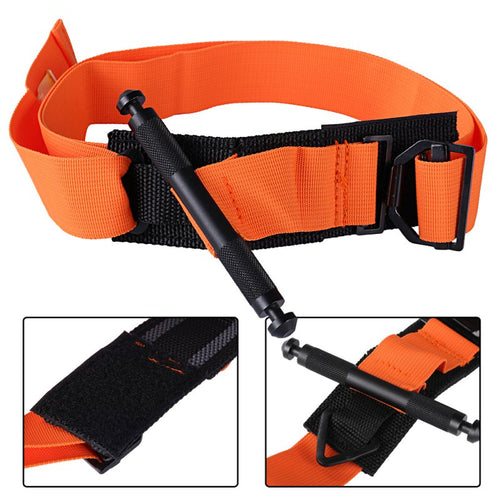 Portable CAT SOF tourniquet with one hand operation US military