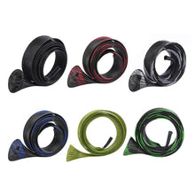 Load image into Gallery viewer, Multicolors Fishing Pole Sleeve 170cm Expandable Braided Mesh Fish Rod Cover Glove Protector Bag Fishing Accessories Tools