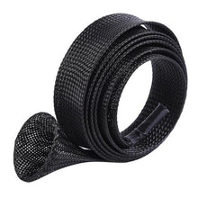 Load image into Gallery viewer, Multicolors Fishing Pole Sleeve 170cm Expandable Braided Mesh Fish Rod Cover Glove Protector Bag Fishing Accessories Tools