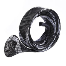 Load image into Gallery viewer, Multicolors Fishing Pole Sleeve 170cm Expandable Braided Mesh Fish Rod Cover Glove Protector Bag Fishing Accessories Tools