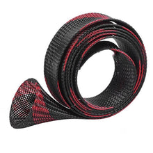 Load image into Gallery viewer, Multicolors Fishing Pole Sleeve 170cm Expandable Braided Mesh Fish Rod Cover Glove Protector Bag Fishing Accessories Tools